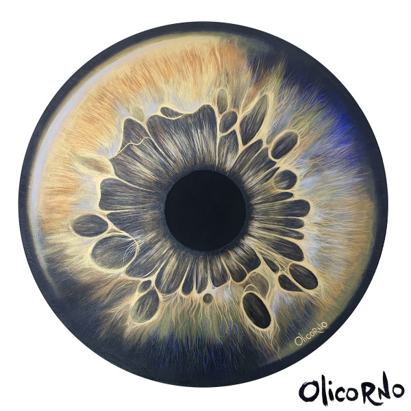 Témoins de grandeur #40 - Gold iris (L-C.Y) by Olicorno