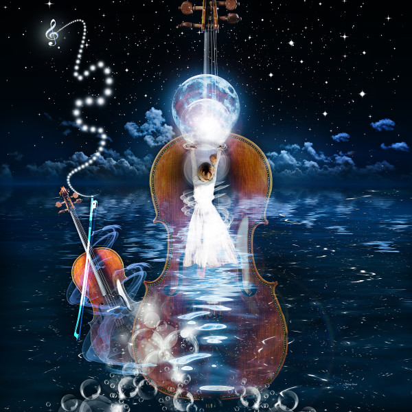 Cello - Moonlight Sonata by Doriana Sinnett