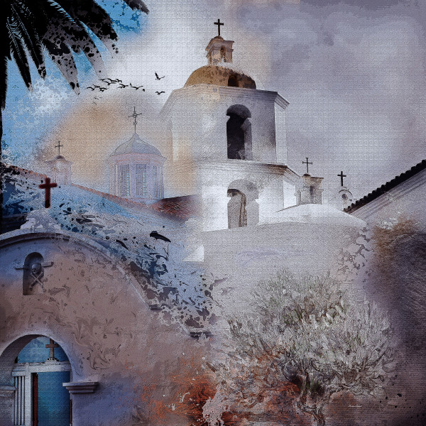 Mission San Luis Rey De Francia by Doriana Sinnett
