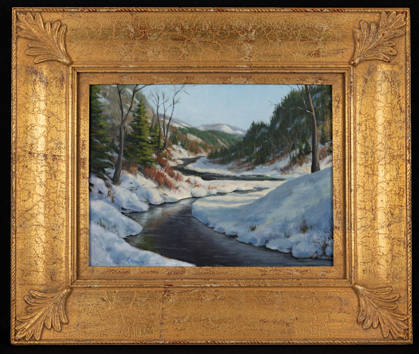 Snow in the River Valley by Rick Hansen