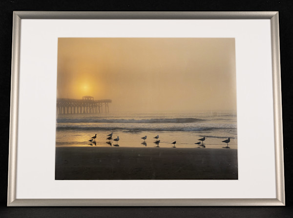 At the shore by Edna Huston