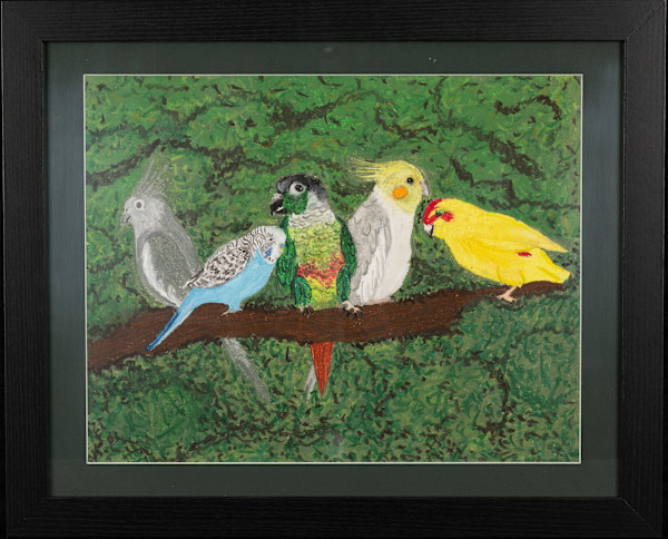 Party Parrots by Theresa Kubacki