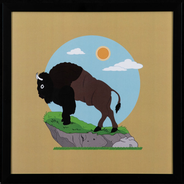 Buffalo Stance by Theresa Kubacki