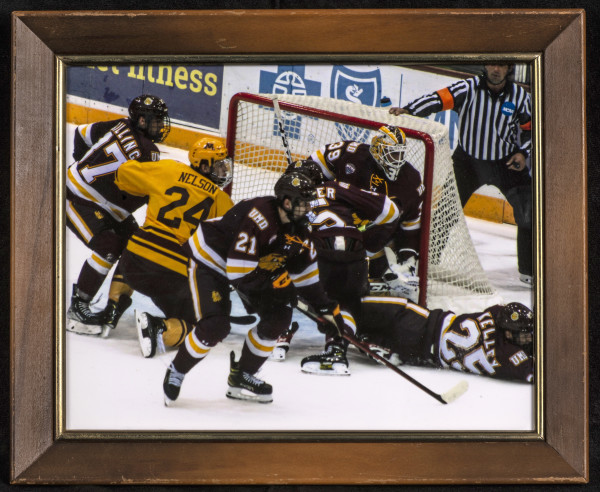 Hockey Night in Minnesota by Pete Zurbuchen
