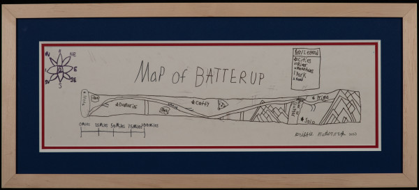 Map of Batter Up by Griffin McDonough