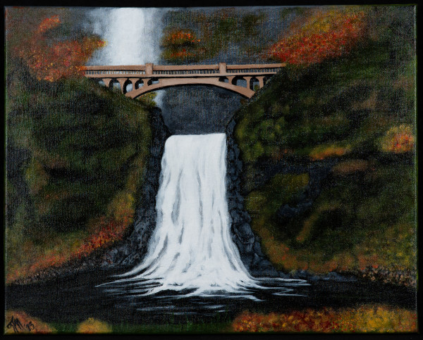 Multnomah Falls by Tiffany Morgan