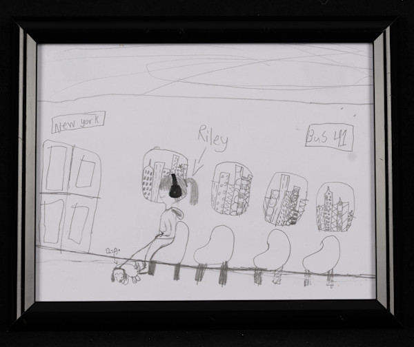 Riley On The Bus by Ella Veatch