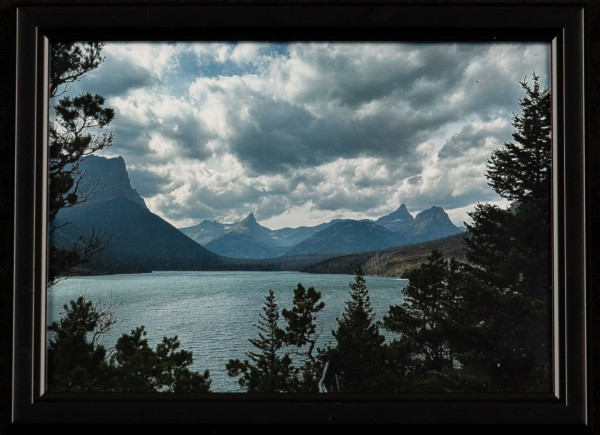 Glacier National Park - St. Mary's Lake by Barbara Sherbert