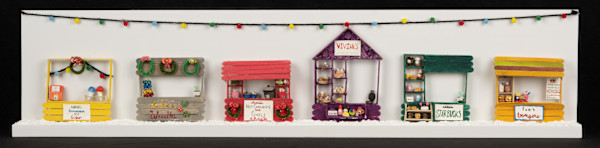 Christmas Village by Marie Wrecza