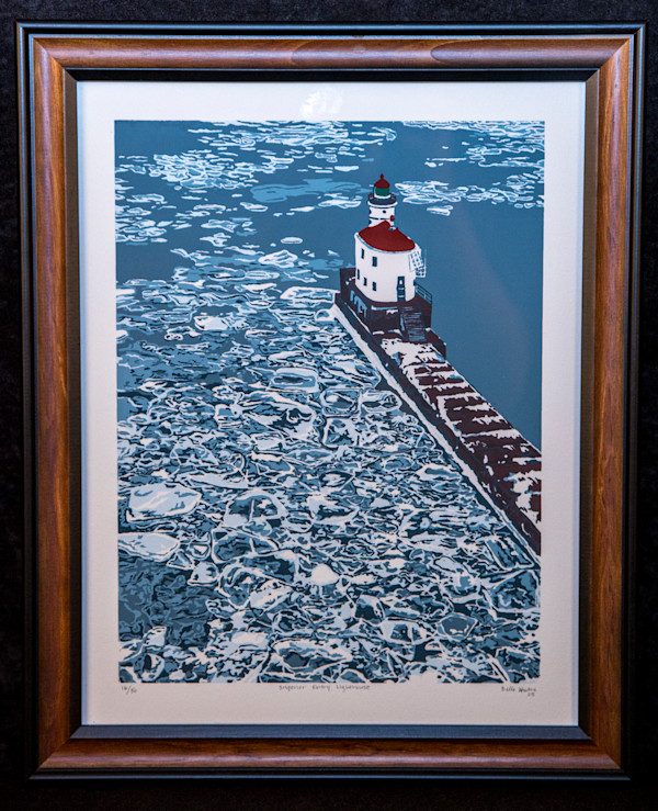 Superior Entry Lighthouse by Belle Hulne