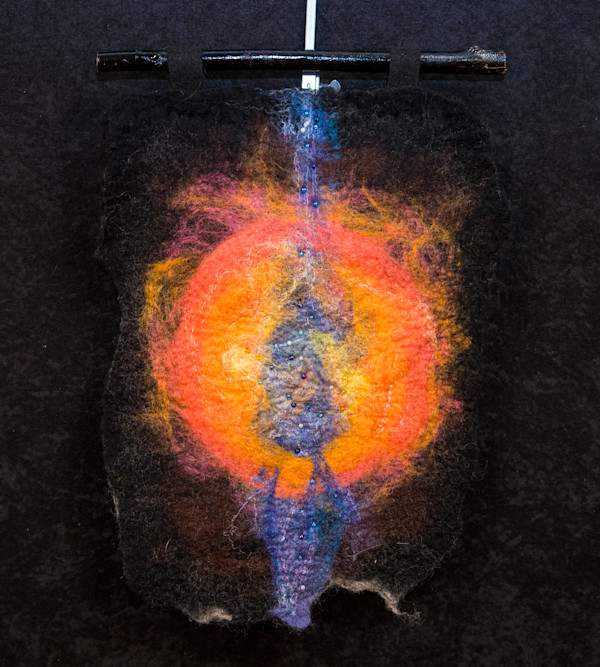 Evaporating Planet + Dwarf Star by Connie Lanphear