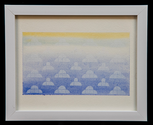 Sky Above Clouds (after Georgia O'Keefe by Heather Leide