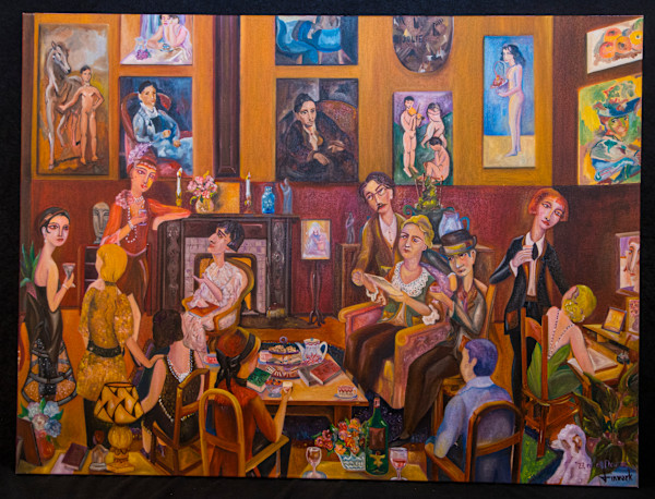 27 rue de Fleurus: Gertrude Stein Salon by William Z. Linmark