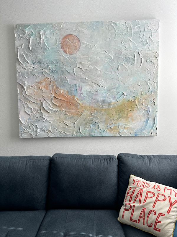 Orange moon by Robin Maria Pedrero