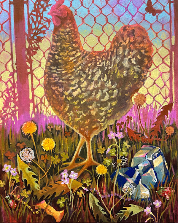Sunset chicken by Maddie Stratton, Image 1.