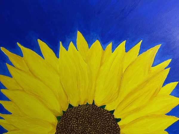 Sunflower of Peace by Michelle Brown