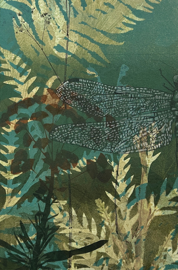 Renewal (Dragonfly Light) (unframed) by Trudy Rice, Image 15.