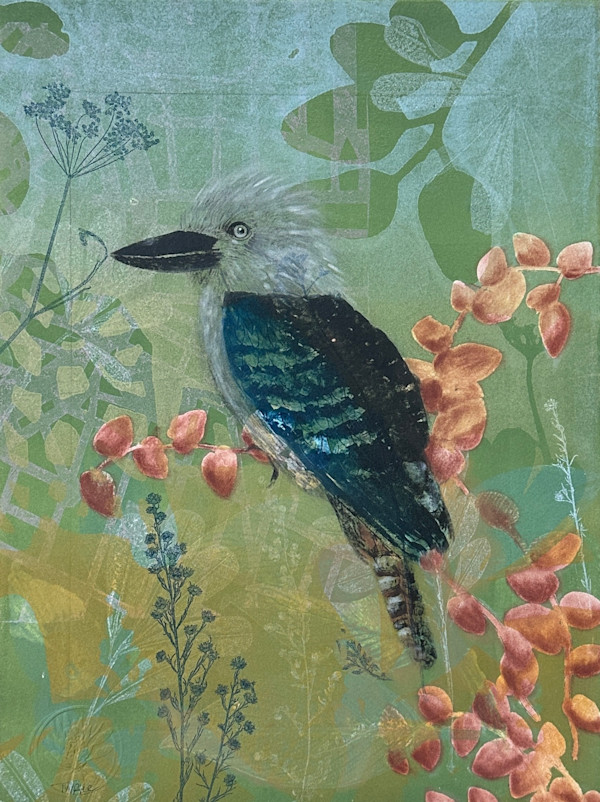 Curious Kookaburra (unframed) by Trudy Rice, Image 1.