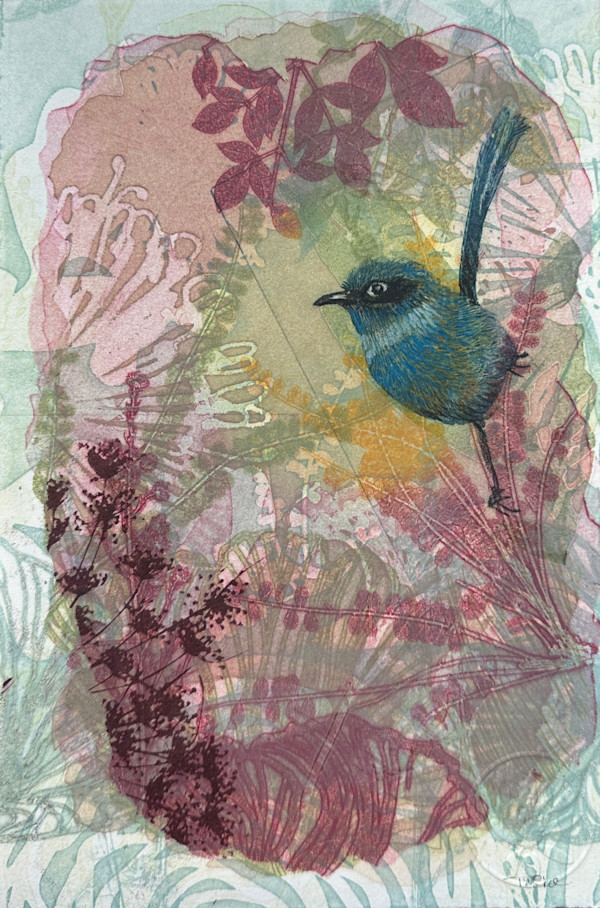 Watcher in the Garden by Trudy Rice