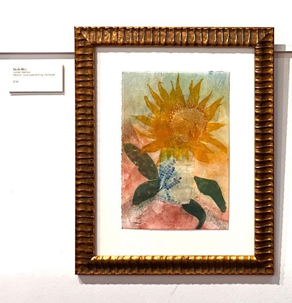 Golden Memory (framed) by Trudy Rice