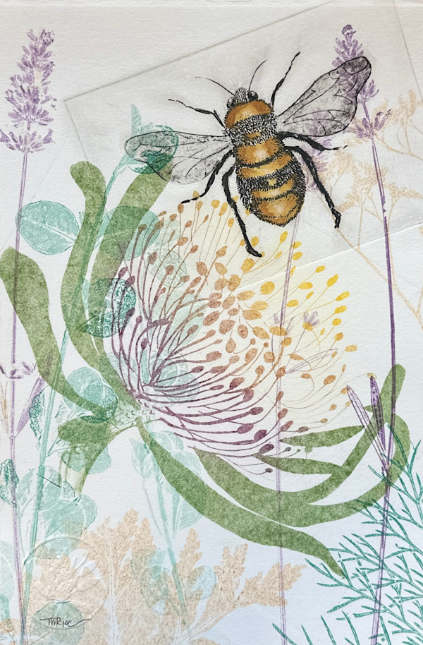 In the company of bees by Trudy Rice