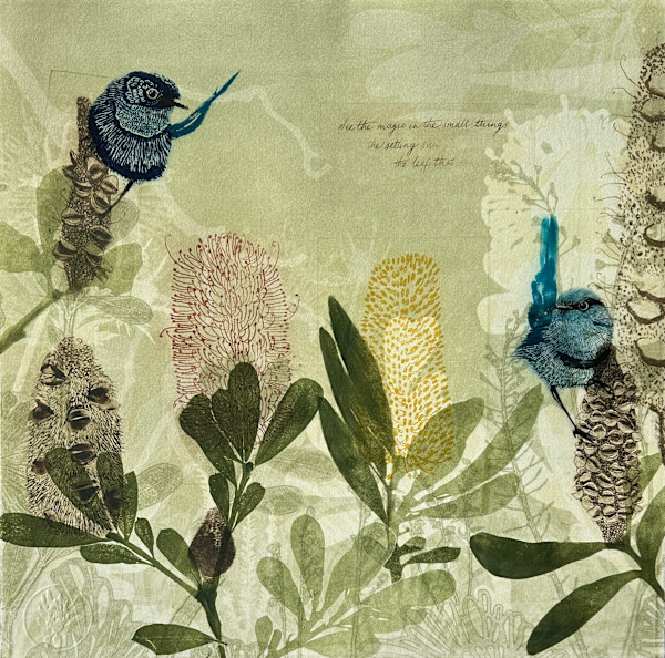 The Heart of the Garden (Framed) by Trudy Rice