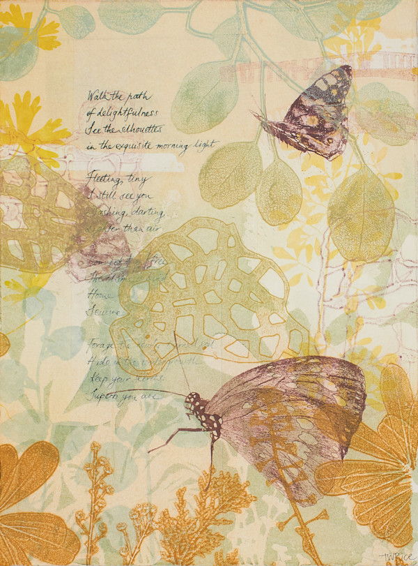 Three Sweet Things (unframed) by Trudy Rice