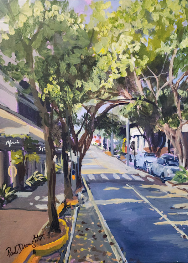 James St, Sunday morning by Paul Drought