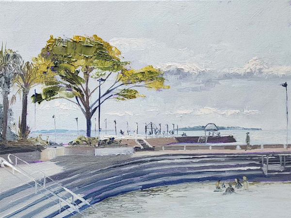 Wynnum Wading Pool by Paul Drought