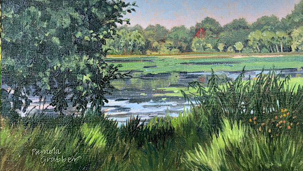 Marsh Morning by Pamela Grabber, Image 1.