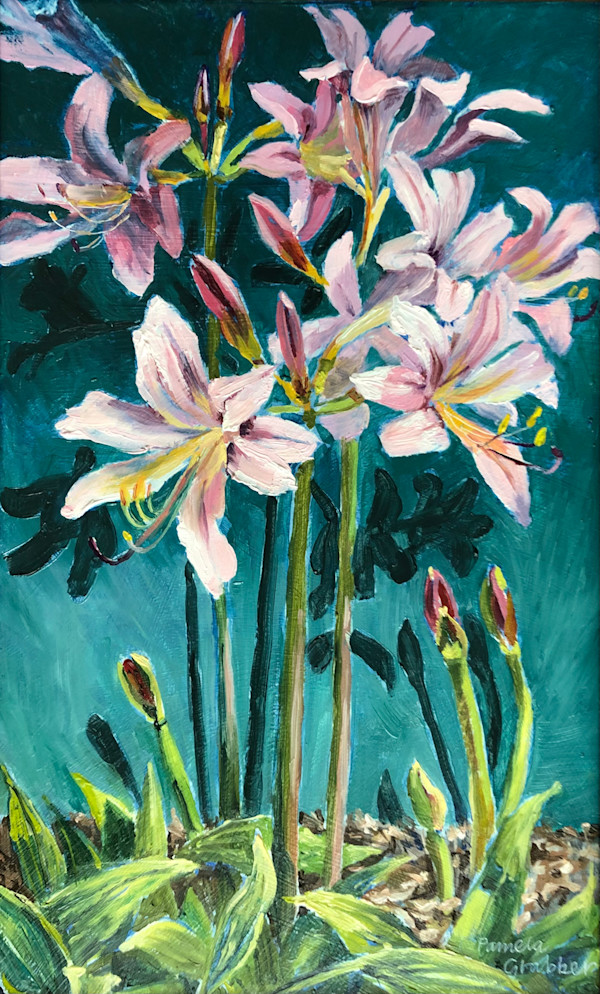 Pink Resurrection Lilies by Pamela Grabber, Image 2.