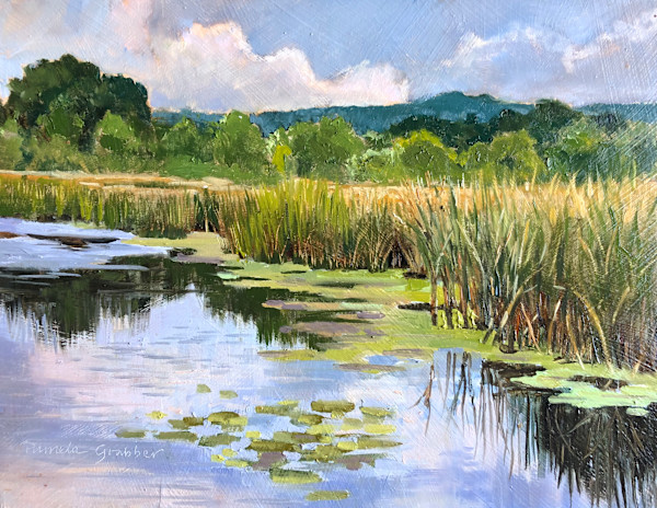 Helena Lake, Late Summer by Pamela Grabber, Image 1.