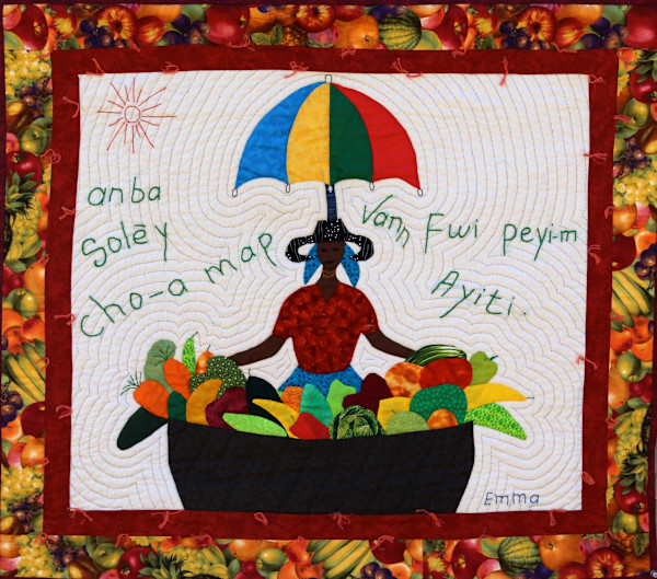 Selling Fruit Beneath the Hot Sun - Anba Soley Cho-a Map Vann Fwi Peyim Ayiti by Emma Vilarson, Image 5.