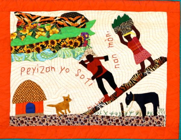 The Peasants Return from the Mountains - Peyizan Yo Soti Nan Mon by Micheline Salomon