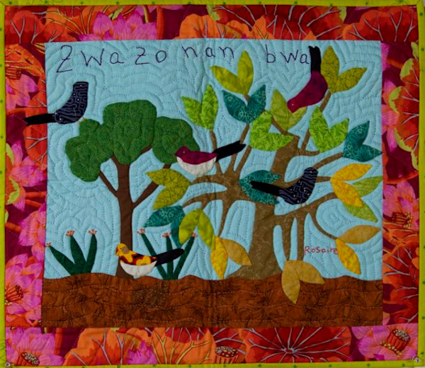 Birds of the Forest - Zwazo Nan Bwa by Rosaire Eliantus, Image 1.