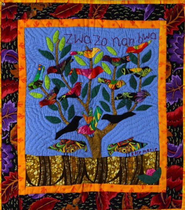 Birds In The Tree - Zwazo Nan Bwa by Rose Marie Agnant