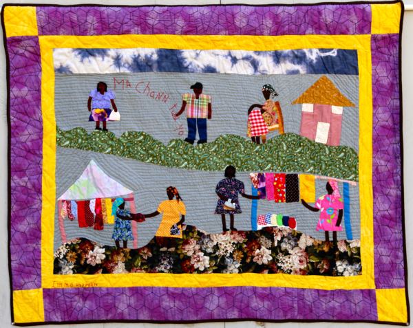 Fabric Merchant - Machann Twal Yo by Imma Hyppolite