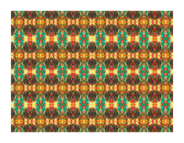 Green Laterns Carpet by Vicky Scher