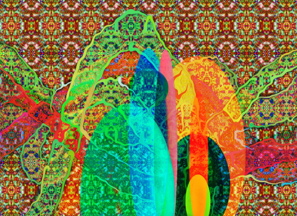 Green Velvet Carpet by Vicky Scher