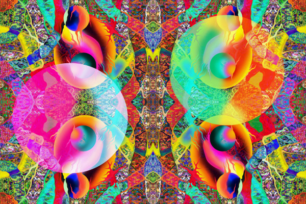 Joyful Sacrifice Psychotapestry by Vicky Scher