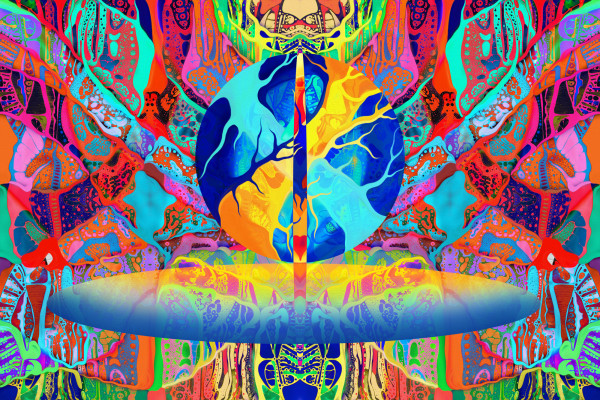 Rebirth Temple 3 by Vicky Scher