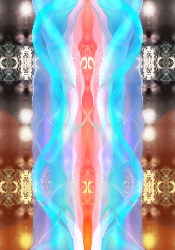 Skeleton Lights Carpet by Vicky Scher