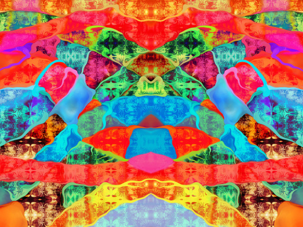 Warm Veils Carpet by Vicky Scher