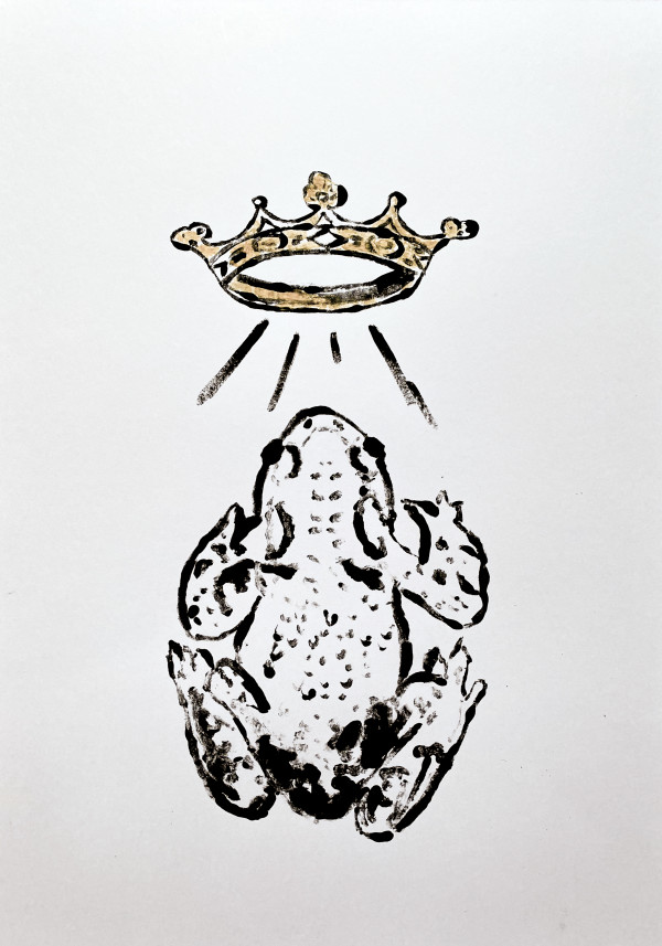 Alchemy Toad Study III by Chantal Powell 