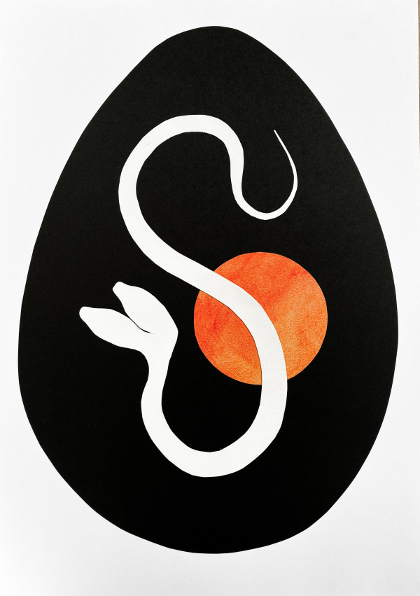 Serpent Egg VII by Chantal Powell 