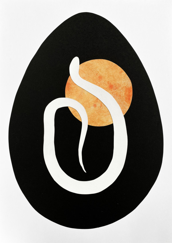Serpent Egg VIII by Chantal Powell 