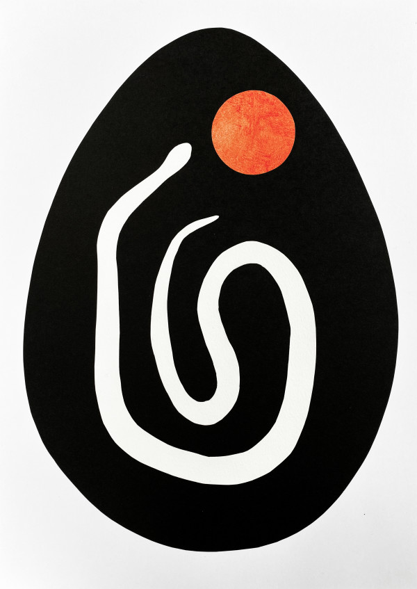 Serpent Egg VI by Chantal Powell 