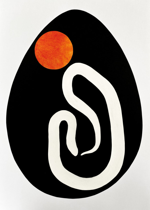 Serpent Egg IV by Chantal Powell 