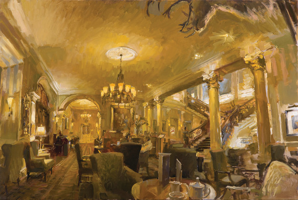 The Royal Highland Hotel Foyer by Rob Pointon