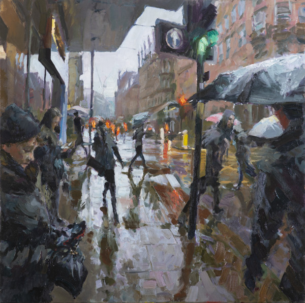 Heavy Rain, Princess Street by Rob Pointon